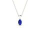 Reverse | Oval Sapphire Pendant