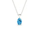 Reverse | Oval Topaz Pendant