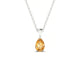 Reverse | Pear Citrine Pendant