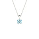 Reverse | Pendentif Aigue-marine Ronde