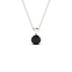 Reverse | Pendentif Diamant Noir Rond
