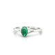 Rise | Oval Emerald Ring