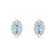 Romance | Oval Aquamarine Earrings