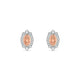 Romance | Oval Morganite Earrings