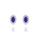 Romance | Oval Tanzanite Earrings