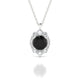 Romance | Pendentif Diamant Noir Rond