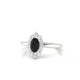 Romance | Bague Diamant Noir Ovale