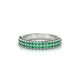 Seraph | Round Emerald Ring