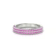 Seraph | Round Pink Sapphire Ring