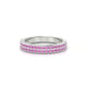 Seraph | Round Pink Sapphire & Diamond Ring