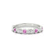 Serenity | Round Pink Sapphire Ring