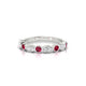 Serenity | Round Ruby Ring