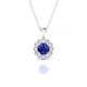 Solace | Pendentif Saphir Rond