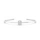 Solar | Emerald Diamond Bangle