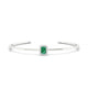 Solar | Emerald Emerald Bangle