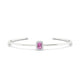 Solar | Emerald Pink Sapphire Bangle