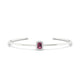 Solar | Emerald Rhodolite Bangle