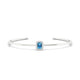 Solar | Emerald Topaz Bangle