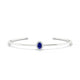 Solar | Oval Sapphire Bangle