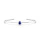 Solar | Pear Sapphire Bangle