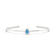 Solar | Pear Topaz Bangle