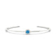 Solar | Round Topaz Bangle