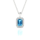 Solar | Pendentif Topaze Émeraude