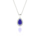 Solar | Pear Tanzanite Pendant