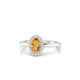 Solar | Bague Citrine Ovale