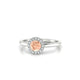 Solar | Round Morganite Ring