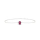 Sparkle | Emerald Rhodolite Bracelet
