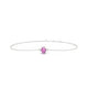 Sparkle | Oval Pink Sapphire Bracelet