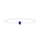 Sparkle | Oval Sapphire Bracelet