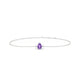 Sparkle | Pear Amethyst Bracelet