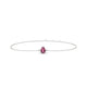 Sparkle | Pear Rhodolite Bracelet
