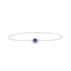 Sparkle | Round Amethyst Bracelet