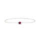 Sparkle | Round Rhodolite Bracelet