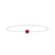 Sparkle | Round Ruby Bracelet
