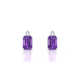 Sparkle | Boucles d'oreilles Améthyste Émeraude