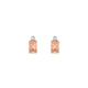 Sparkle | Emerald Morganite Earrings