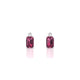 Sparkle | Boucles d'oreilles Rhodolite Émeraude