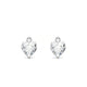 Sparkle | Boucles d'oreilles Diamant Cœur