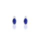 Sparkle | Boucles d'oreilles Saphir Ovale