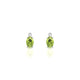 Sparkle | Boucles d'oreilles Péridot Ovale