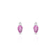 Sparkle | Boucles d'oreilles Saphir Rose Poire