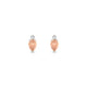 Sparkle | Pear Morganite Earrings