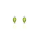 Sparkle | Boucles d'oreilles Péridot Poire