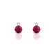 Sparkle | Boucles d'oreilles Rubis Rond