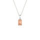 Sparkle | Emerald Morganite Pendant