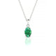 Sparkle | Pendentif Émeraude Ovale